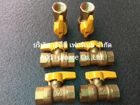 Gas Valve วาล์วแก๊ส Rub 1/4inch